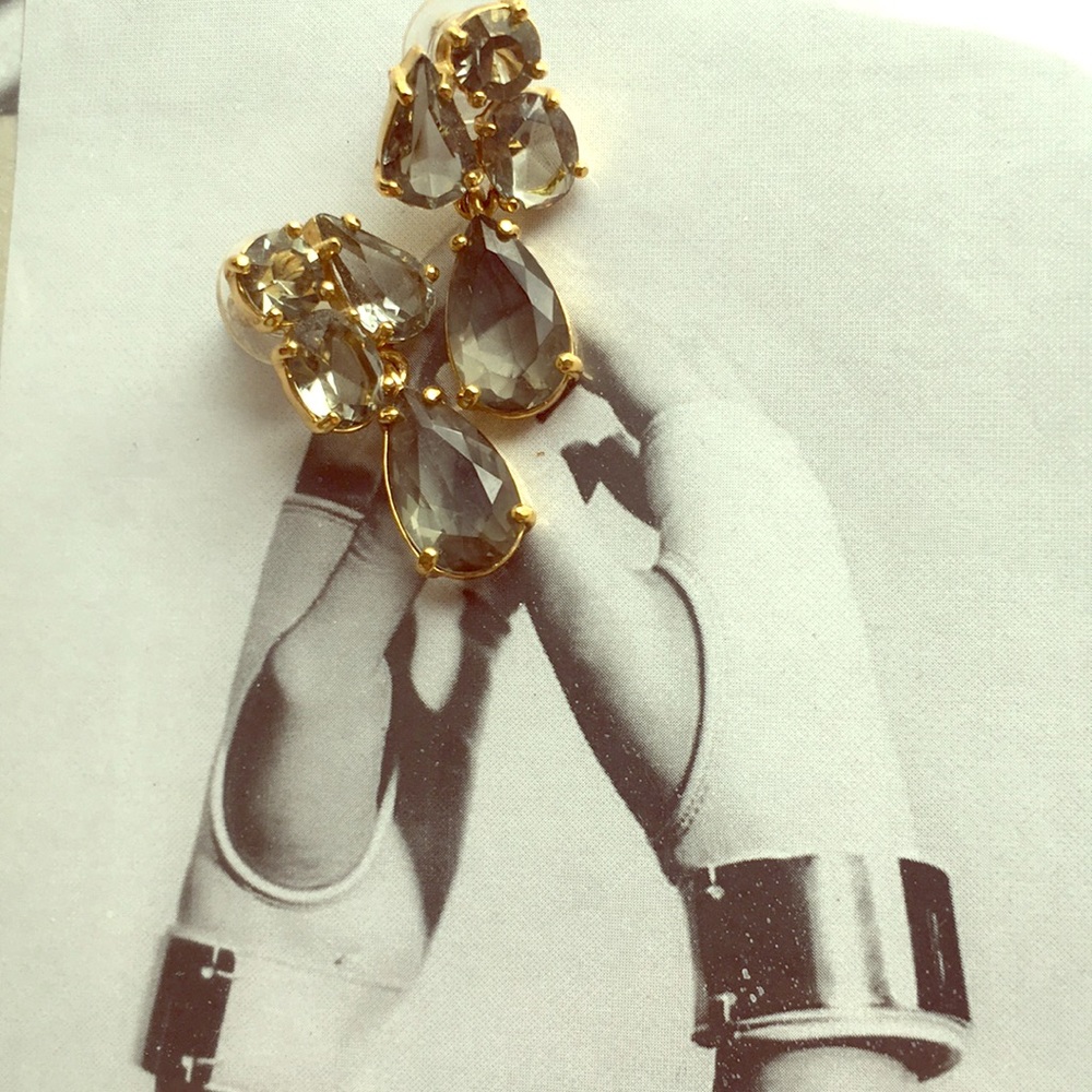 NWOT Kate Spade Gemstone Earrings